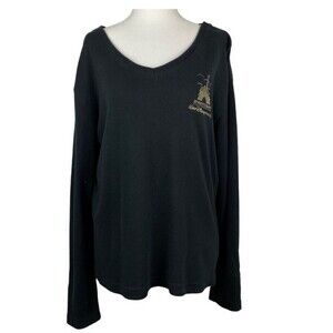 Vintage Disney 30th Anniversary Sweatshirt Womens Size XL Extra Large Black